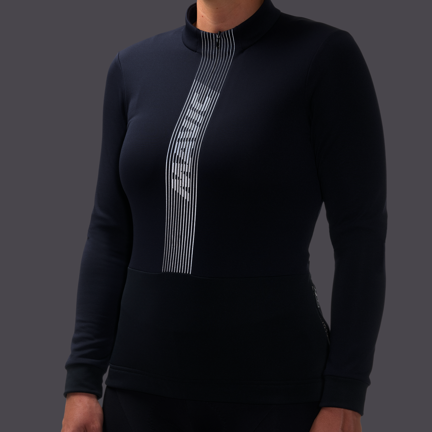MAVIC KSYRIUM THERMO Ladies Long Sleeve Jersey Blue