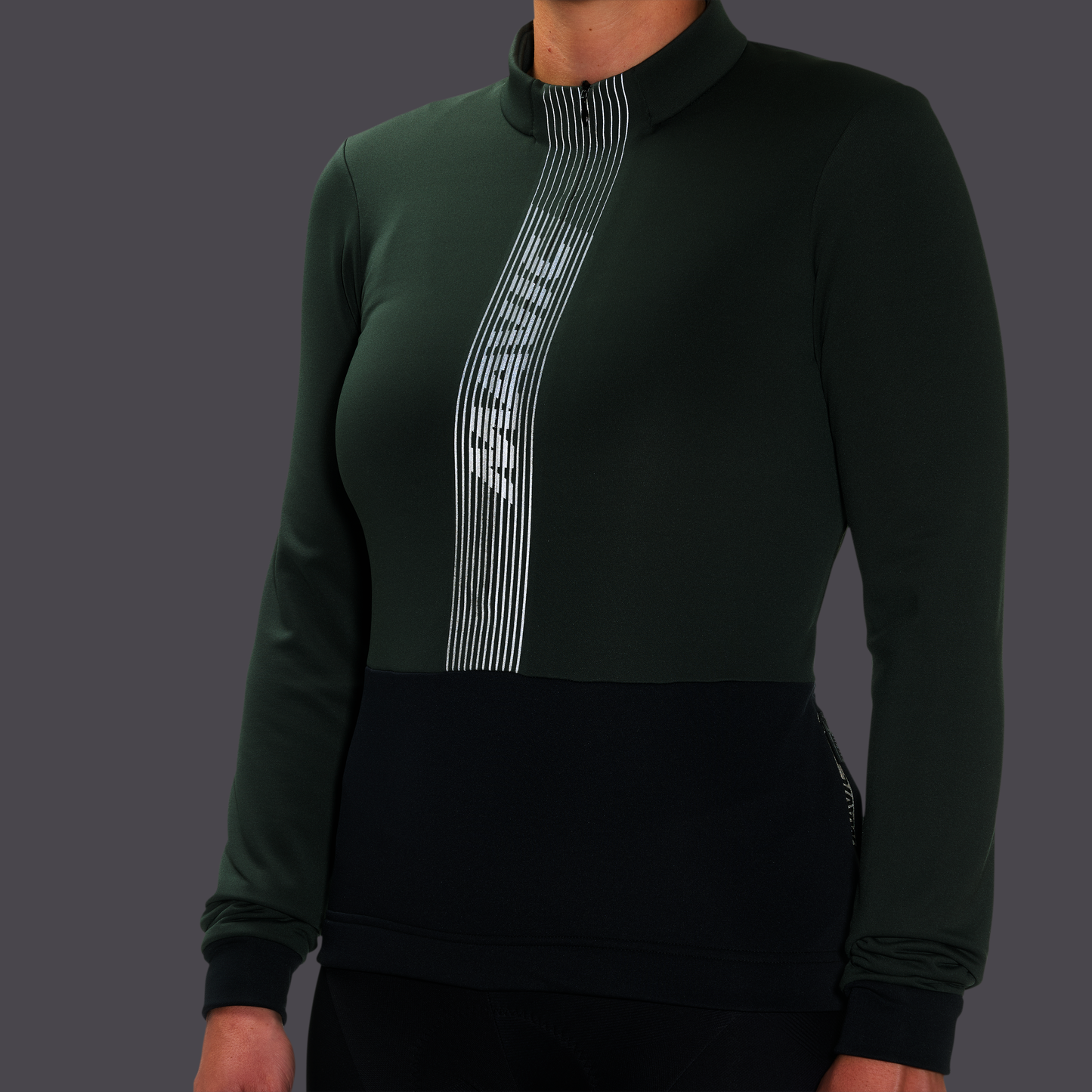 MAVIC KSYRIUM THERMO Ladies Long Sleeve Jersey Green