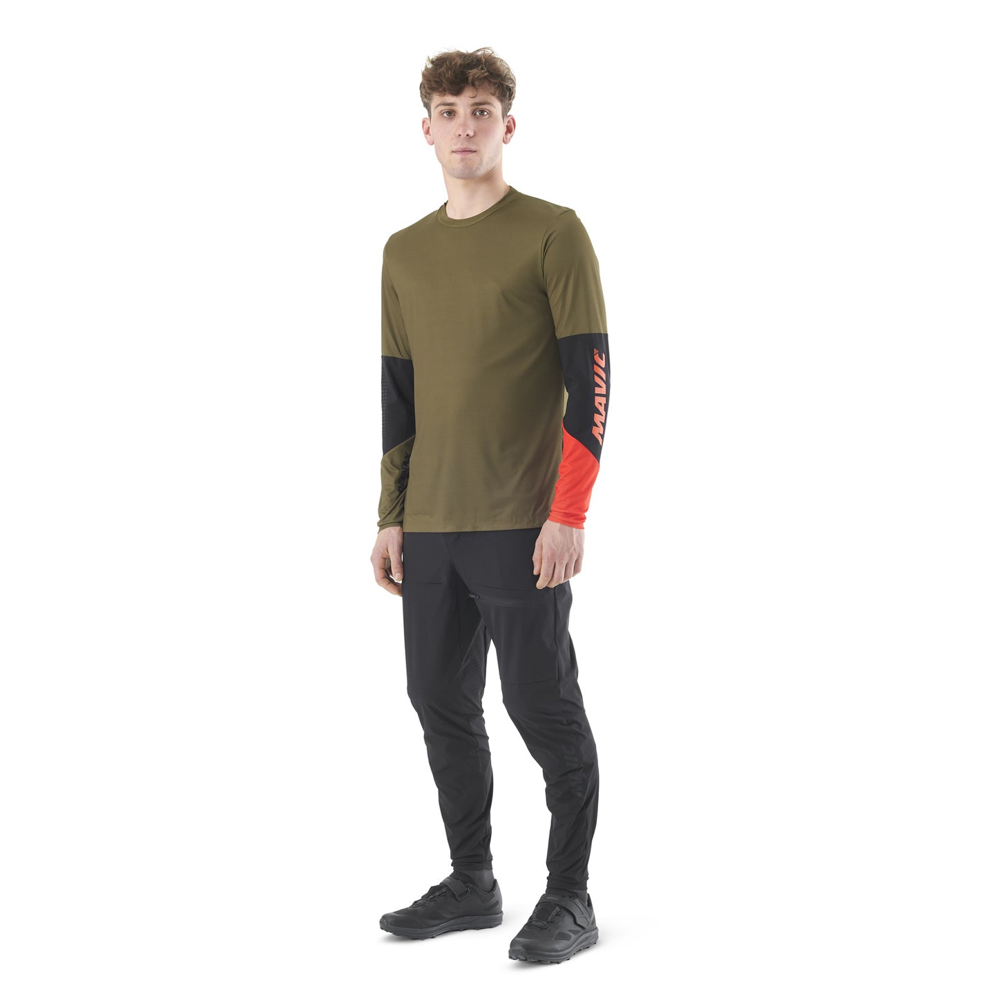 MAVIC DEEMAX ENDURO PRO Long Sleeve Jersey Khaki