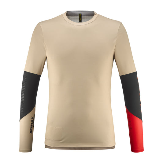 MAVIC DEEMAX ENDURO PRO Long Sleeve Jersey Beige