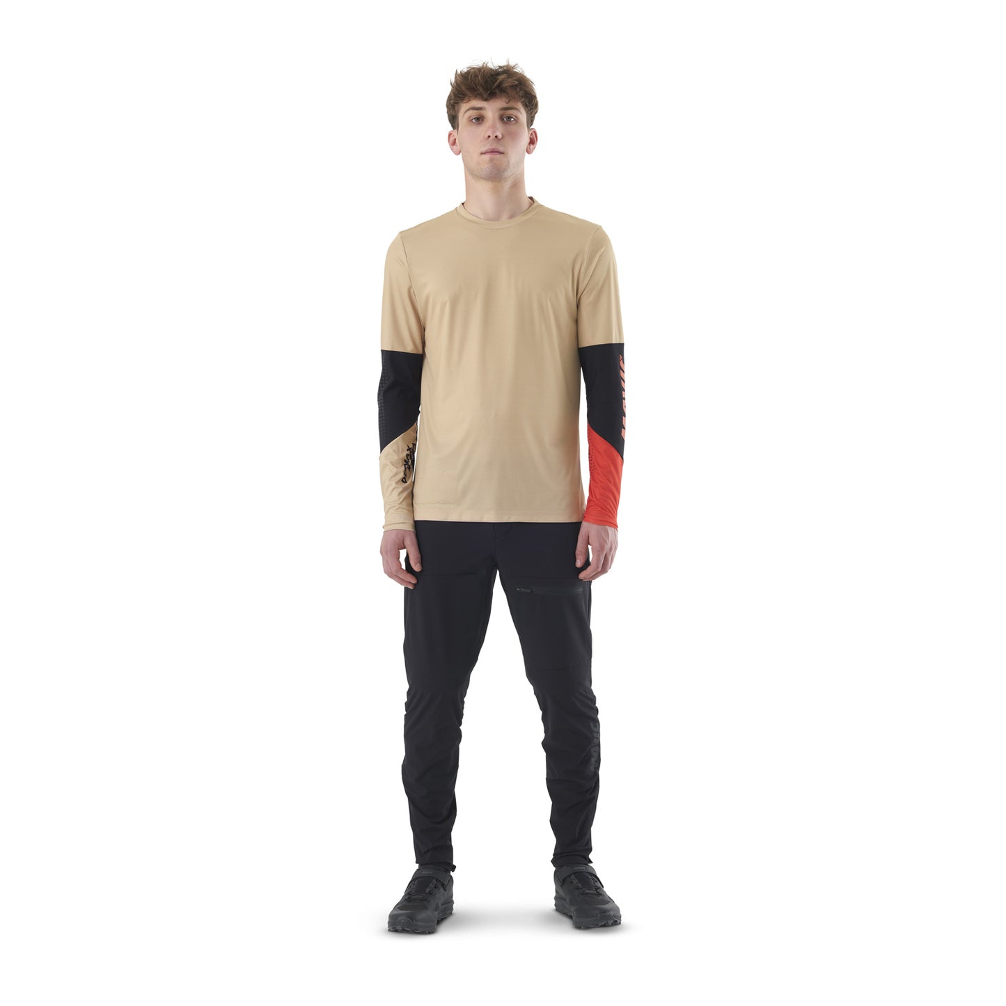 MAVIC DEEMAX ENDURO PRO Long Sleeve Jersey Beige