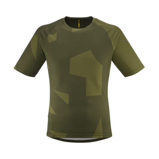 MAVIC DEEMAX ENDURO Short Sleeve Camo Olive Jersey