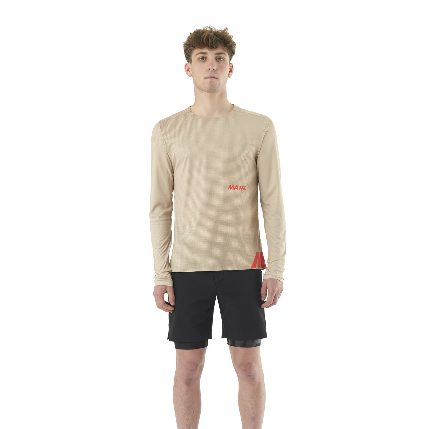 MAVIC CROOSTRAIL Long Sleeve Beige Jersey
