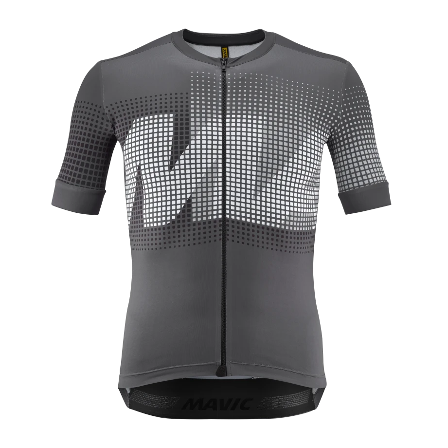 MAVIC AKSIUM GRAPHIC Koszulka z krótkim rękawem szara