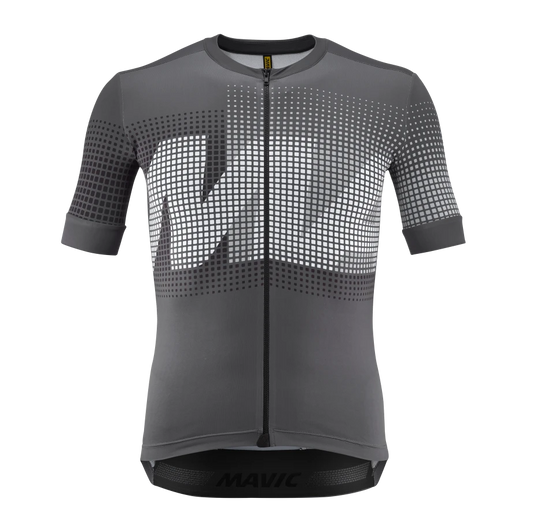 MAVIC AKSIUM GRAPHIC Short Sleeve Jersey Blue