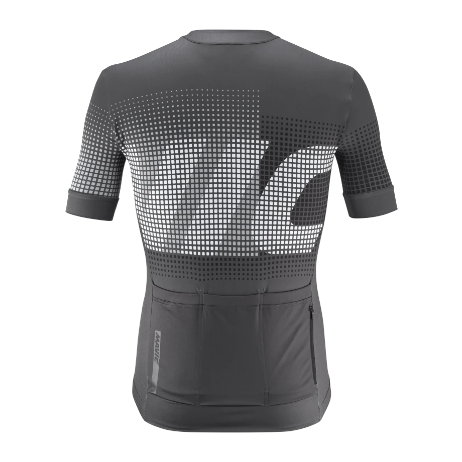 MAVIC AKSIUM GRAPHIC Koszulka z krótkim rękawem szara