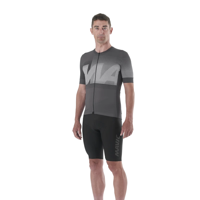 MAVIC AKSIUM GRAPHIC Koszulka z krótkim rękawem szara