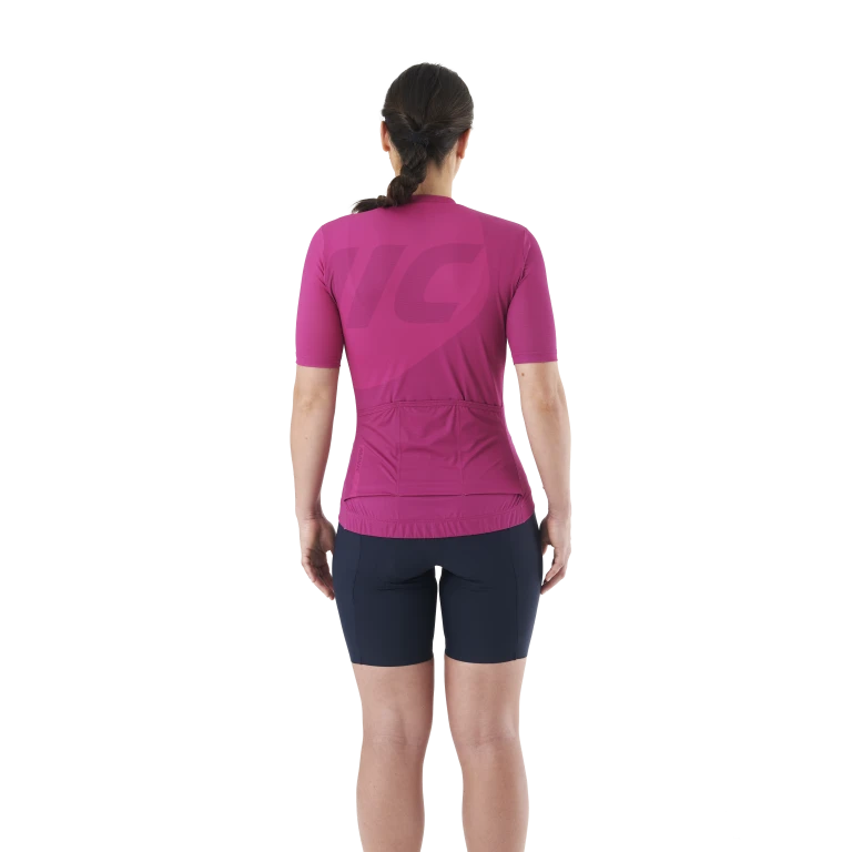 Women's MAVIC ICON GRAPHIC Short Sleeve Jersey Fuchsia