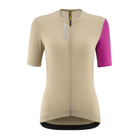 Women's MAVIC ESSENTIAL Short Sleeve Jersey Fuchsia