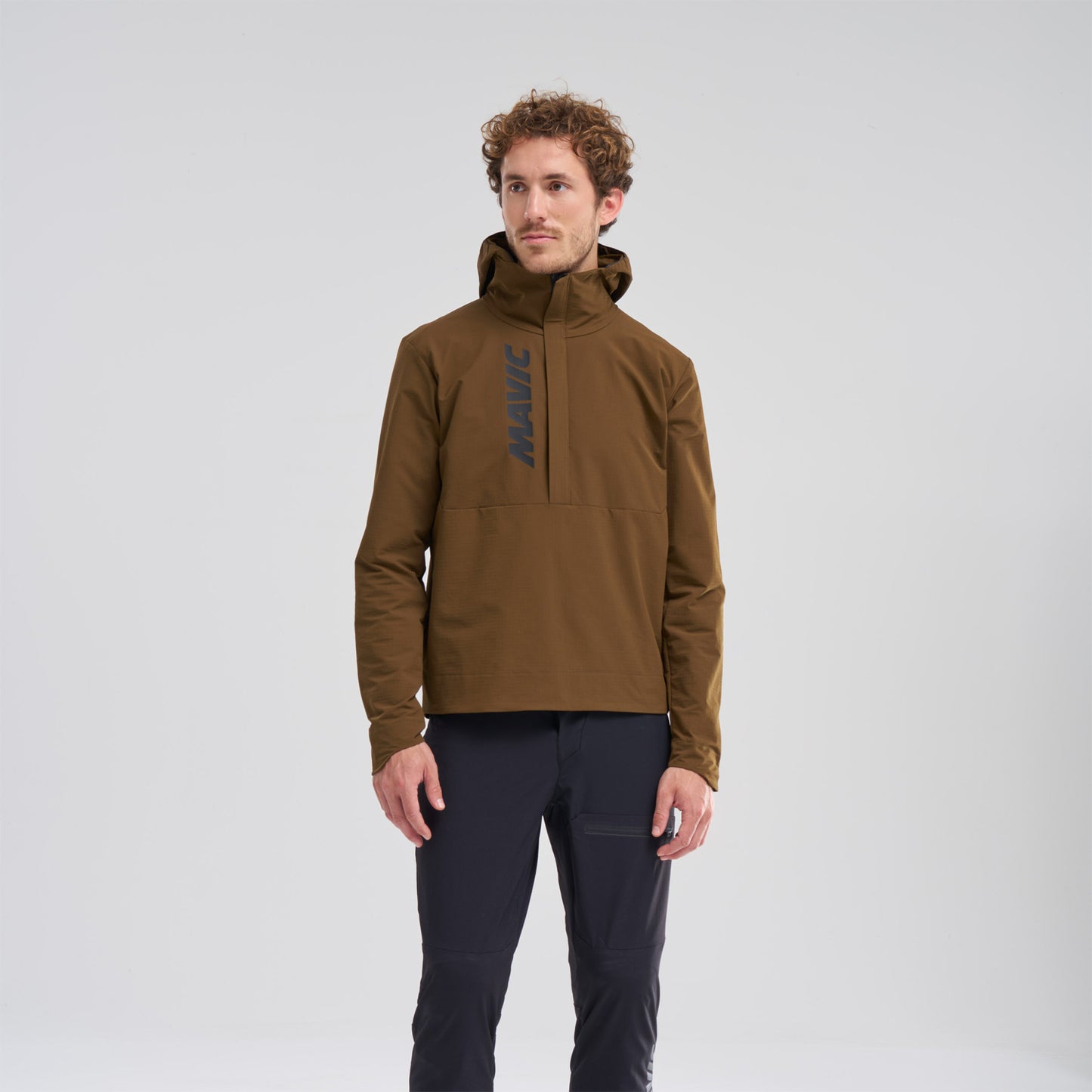 MAVIC DEEMAX THERMO WIND HOODIE Jacket Brown