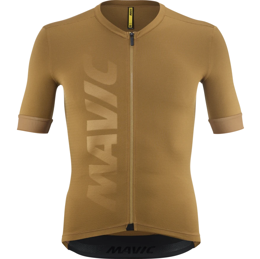 MAVIC AKSIUM Jersey z krótkim rękawem brązowy