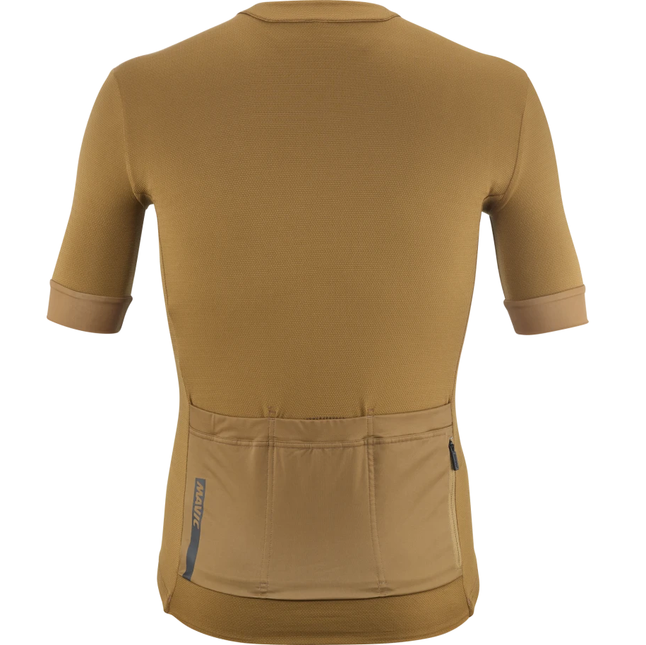 MAVIC AKSIUM Jersey z krótkim rękawem brązowy