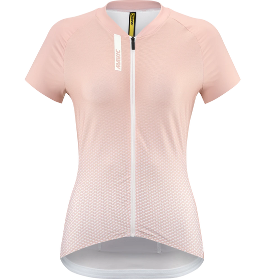 MAVIC AKSIUM Short Sleeve Women's Jersey Pink