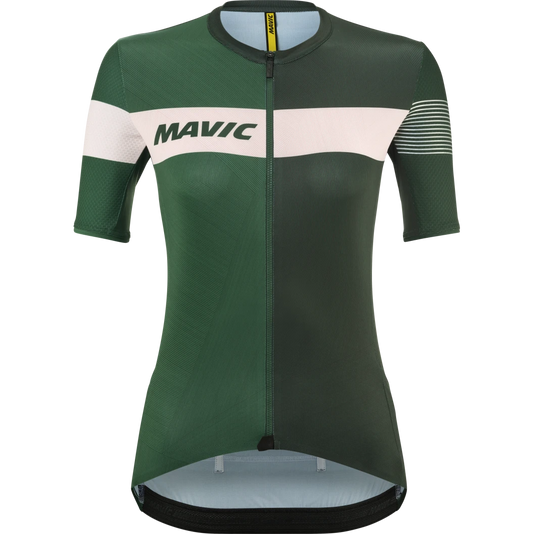 Women's MAVIC KSYRIUM PRO Short Sleeve Jersey Khaki