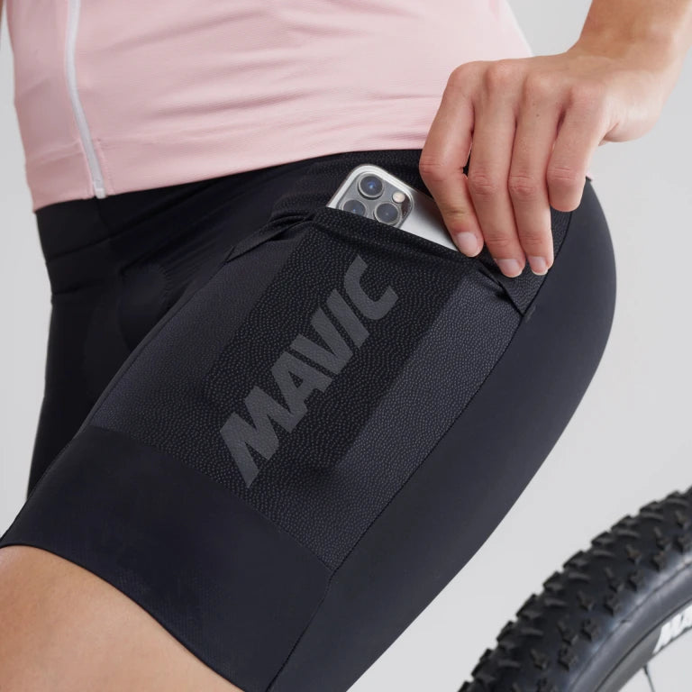 Women's MAVIC CROSSTRAIL CARGO Bibshorts Black