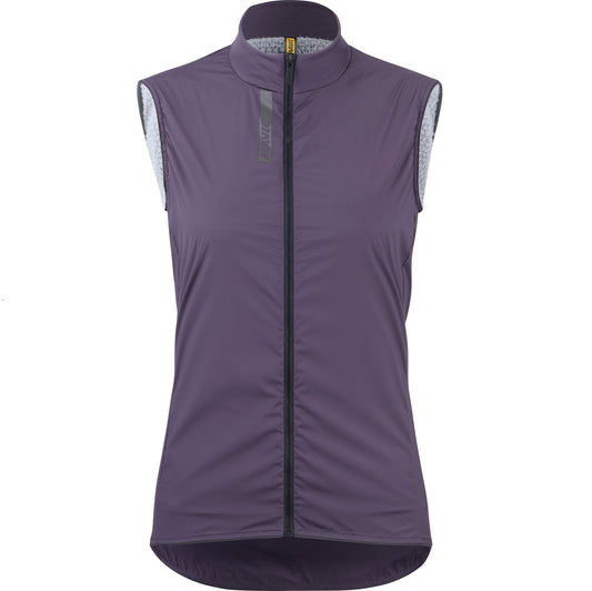 MAVIC KSYRIUM THERMO Purple Sleeveless Jacket