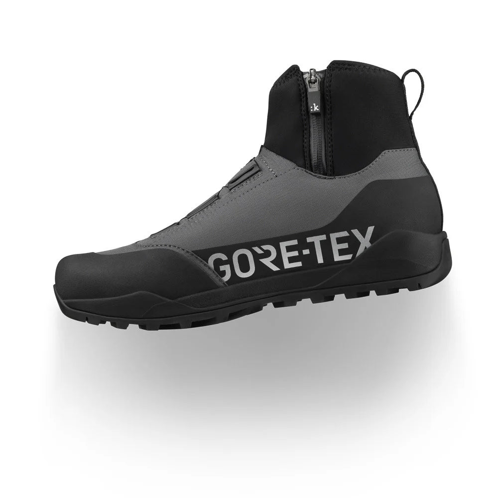 FIZIK HIVER TERRA NANUQ GTX FLAT Mountain Bike Shoes, Black/Gray
