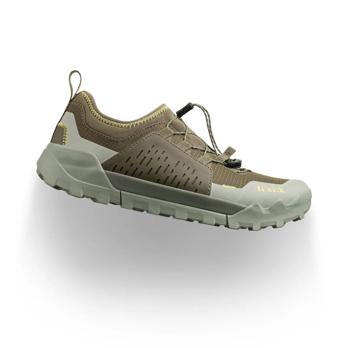 Buty MTB FIZIK TERRA ERGOLACE 2 FLAT brązowo-zielone