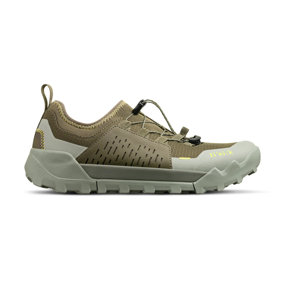 FIZIK TERRA ERGOLACE 2 Mountain Bike Shoes, Brown/Green