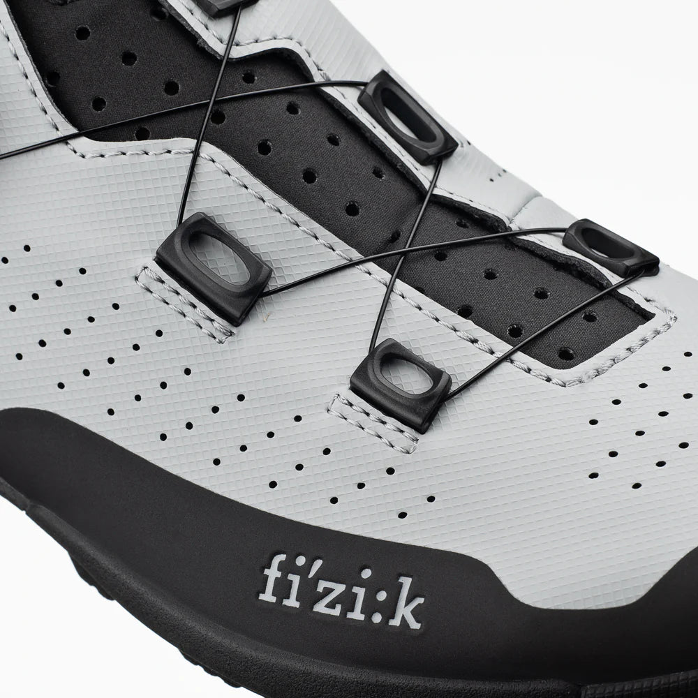 FIZIK TERRA ATLAS XC/Gravel Mountain Bike Shoes, Gray/Black