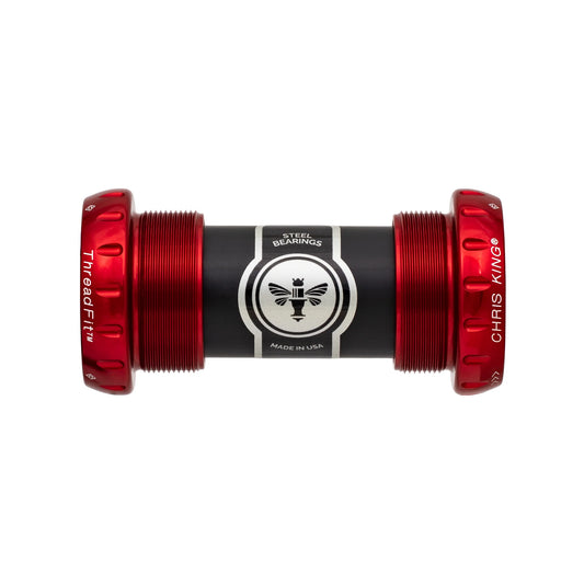 Mechanizm korbowy CHRIS KING ThreadFit 24 68/73mm Red