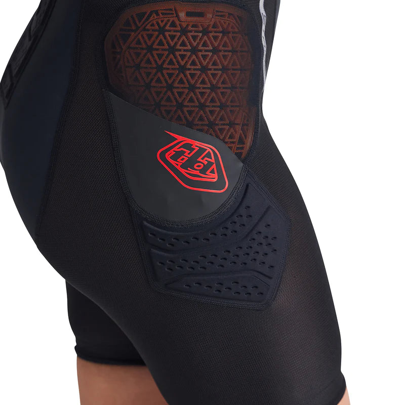 TROY LEE DESIGNS STAGE GHOST D3O Protective Shorts Black 2026