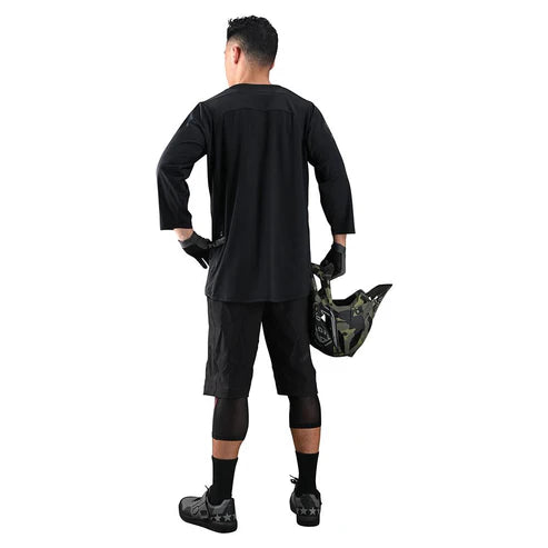 TROY LEE DESIGNS RUCKUS 3/4 Sleeve Jersey Black