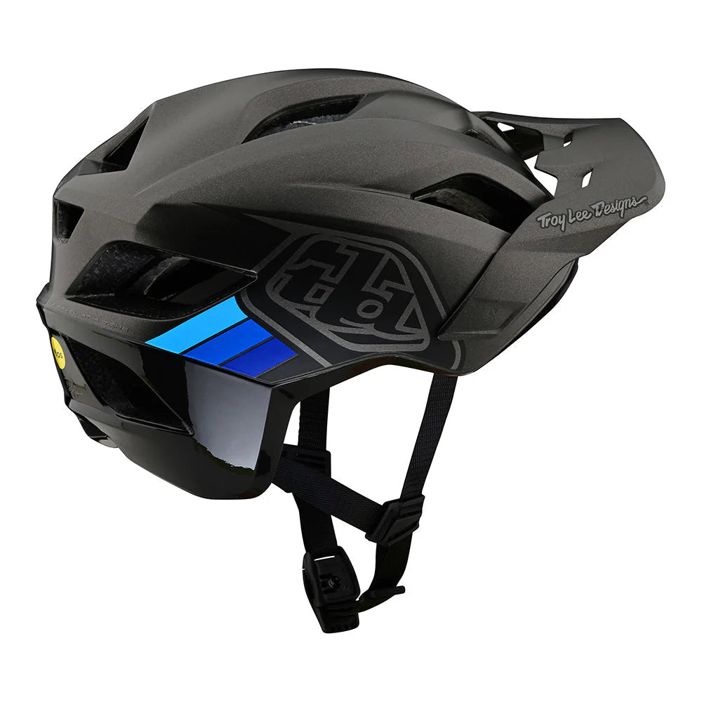 Kask MTB TROY LEE DESIGNS FLOWLINE SE MIPS czarny/niebieski