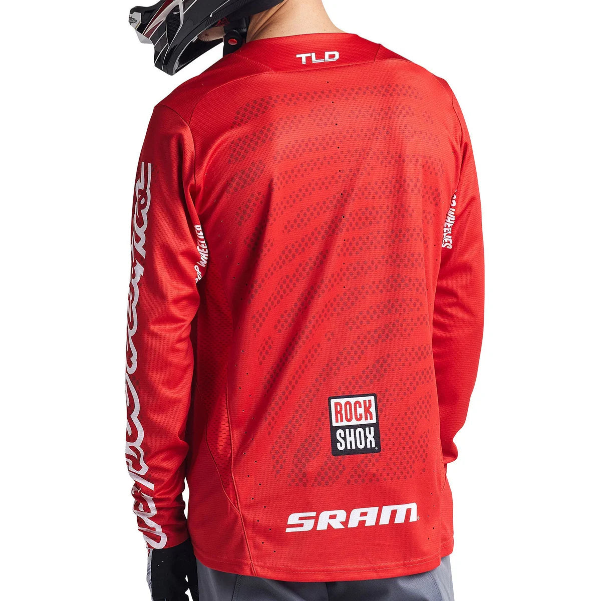 Koszulka z długim rękawem TROY LEE DESIGNS SPRINT SRAM czerwona