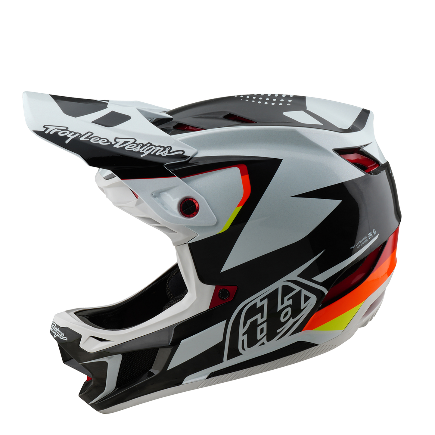 Kask rowerowy Troy Lee Design D4 CARBON MIPS OPTIC czarny