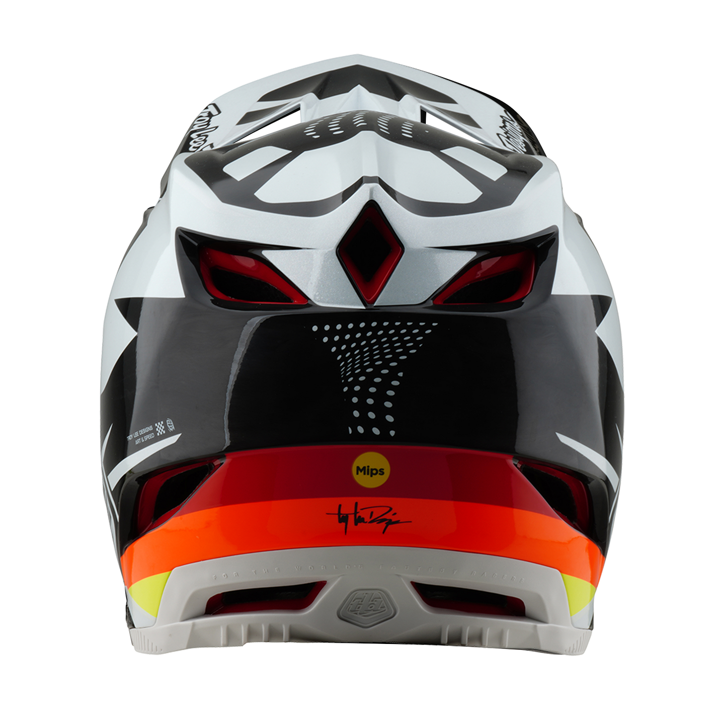 Kask rowerowy Troy Lee Design D4 CARBON MIPS OPTIC czarny