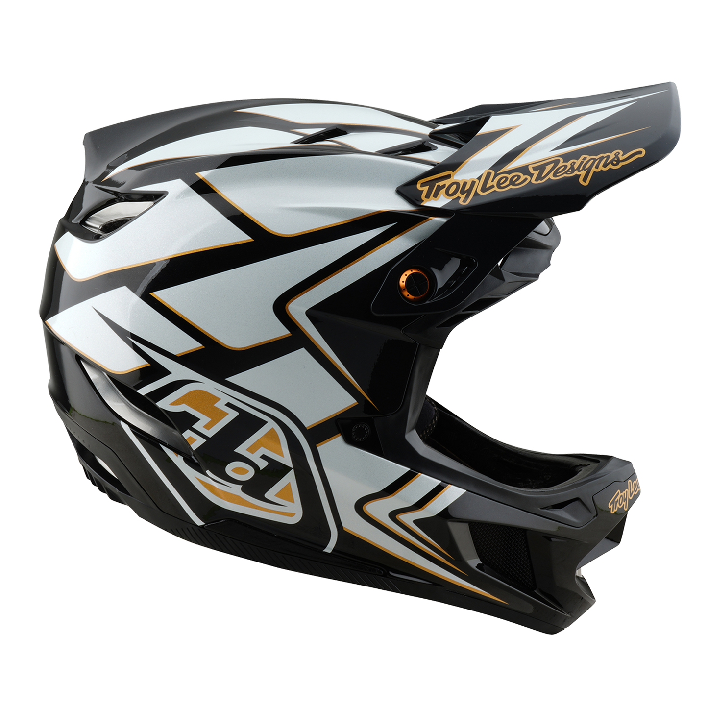 Kask MTB Troy Lee Design D4 COMPOSITE MIPS GHOSTWING biały