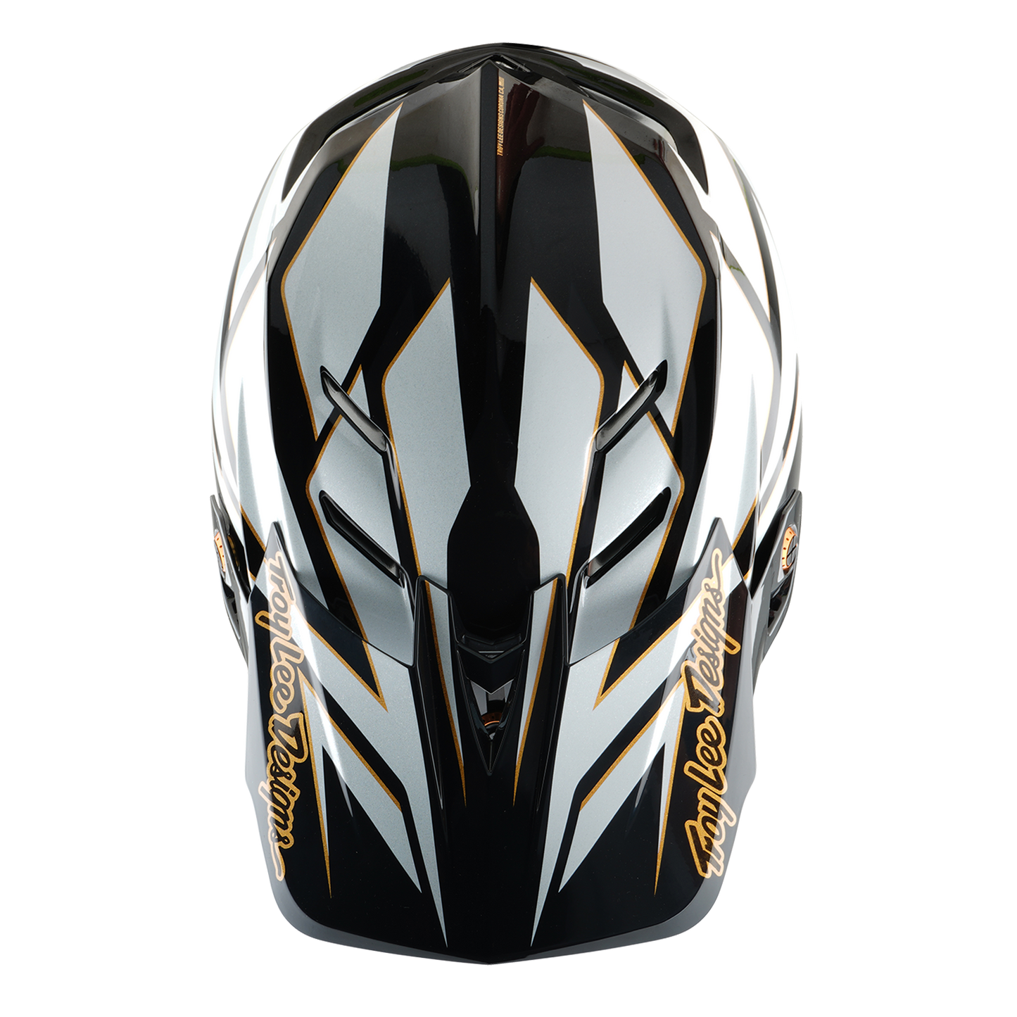 Kask MTB Troy Lee Design D4 COMPOSITE MIPS GHOSTWING biały