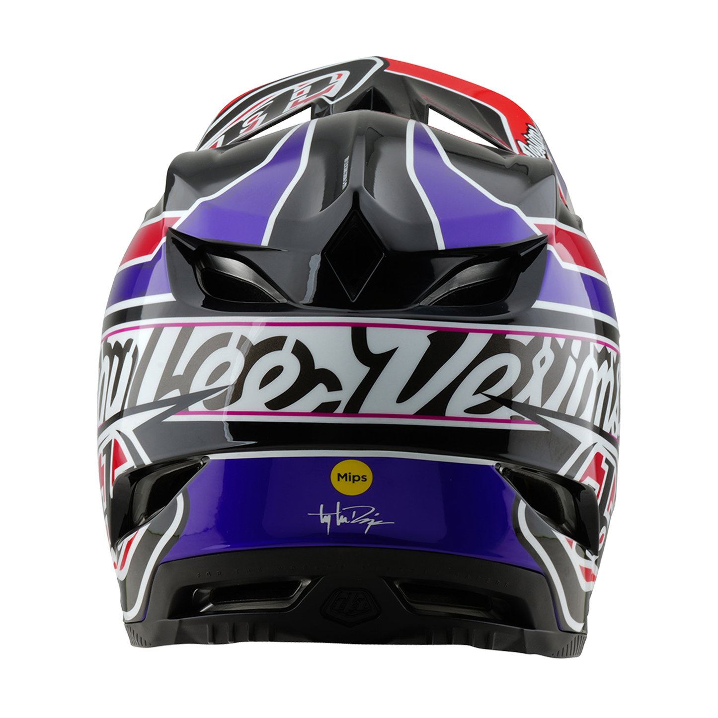 Kask MTB Troy Lee Design D4 POLYACRYLITE MIPS LINEAR czarny