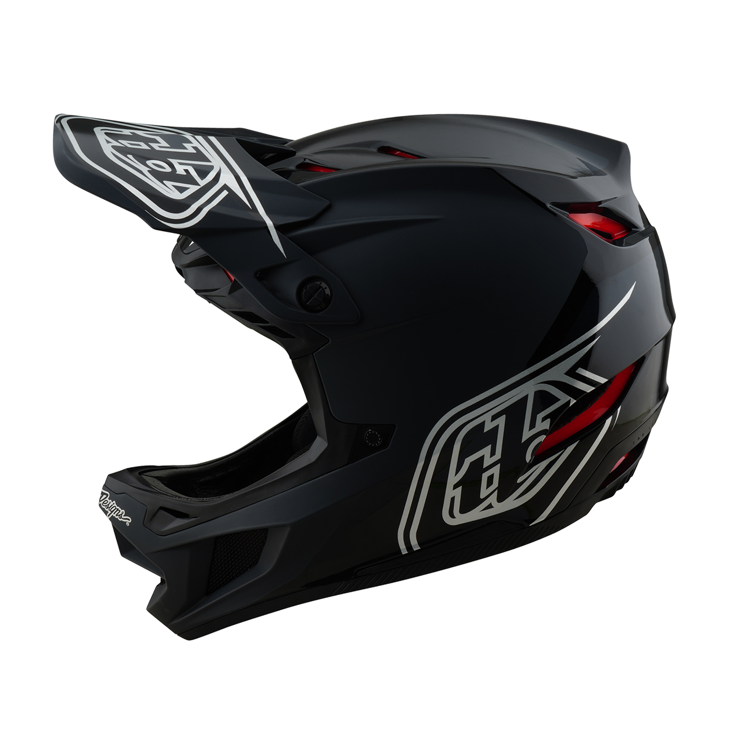 Kask MTB TROY LEE DESIGNS D4 POLYACRYLITE SHADOW czarny 2025