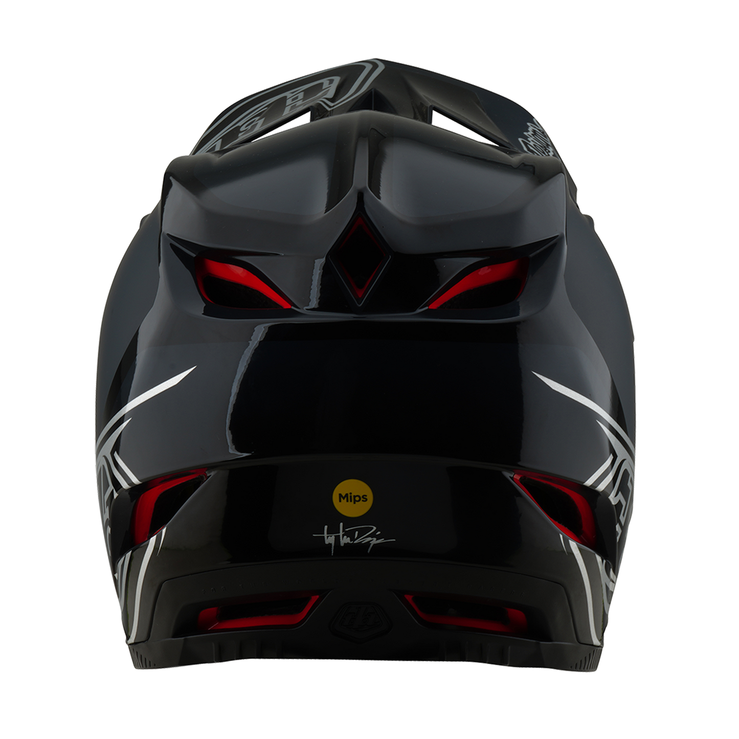 Kask MTB TROY LEE DESIGNS D4 POLYACRYLITE SHADOW czarny 2025