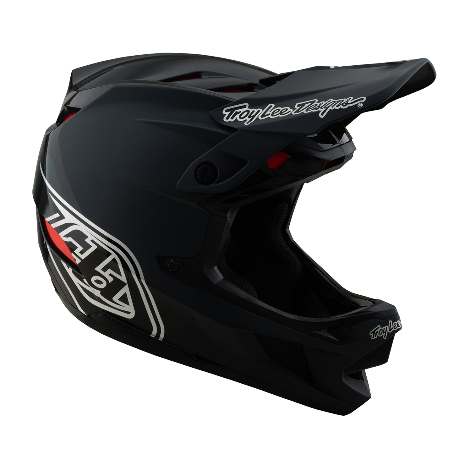 Kask MTB TROY LEE DESIGNS D4 POLYACRYLITE SHADOW czarny 2025