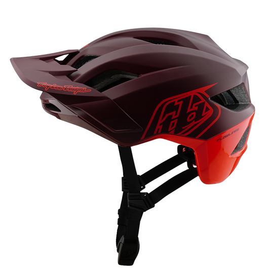 MTB helmet TROY LEE DESIGNS FLOWLINE SE MIPS Bordeaux/Red