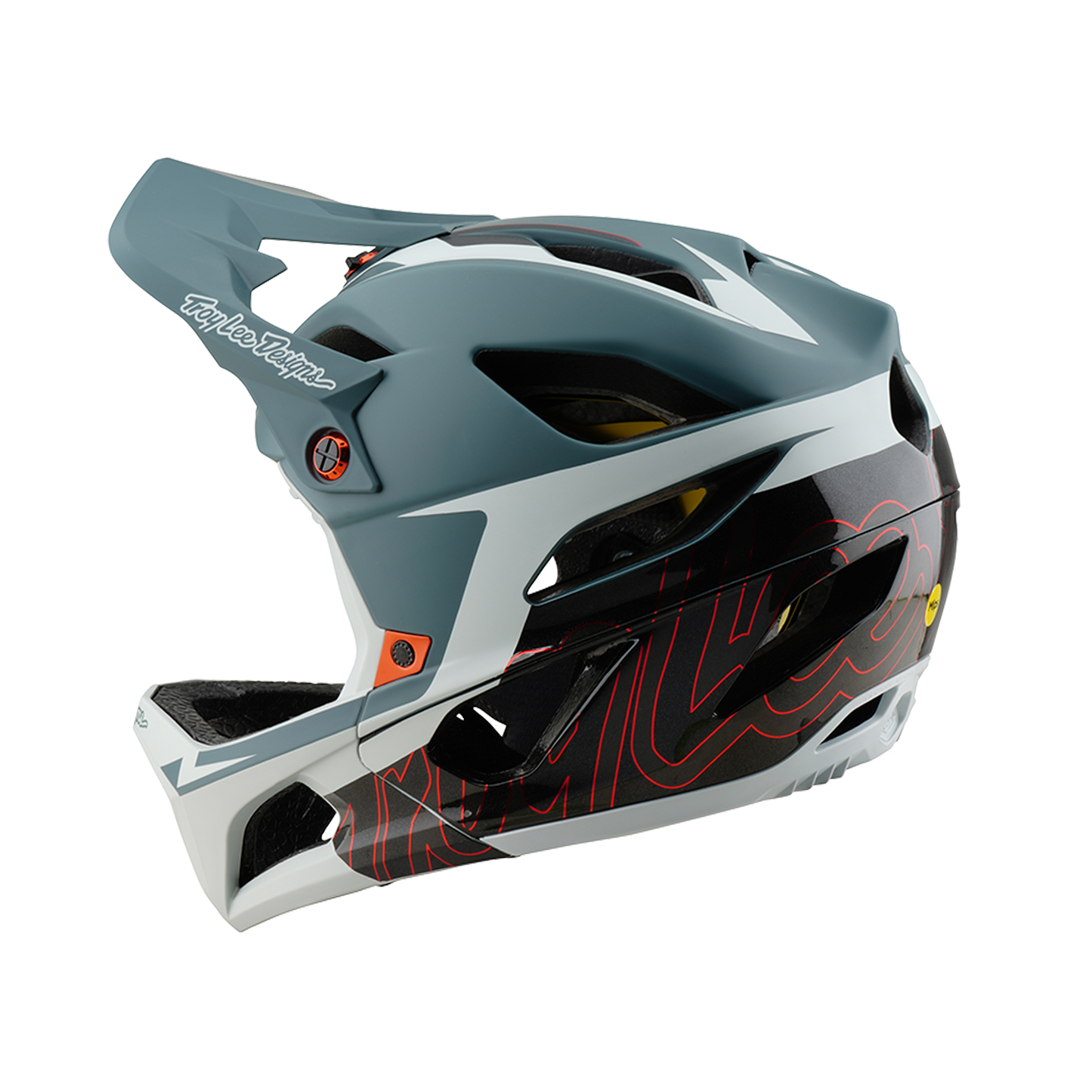 Kask MTB Troy Lee Design STAGE NEAUWAVE MIPS szary