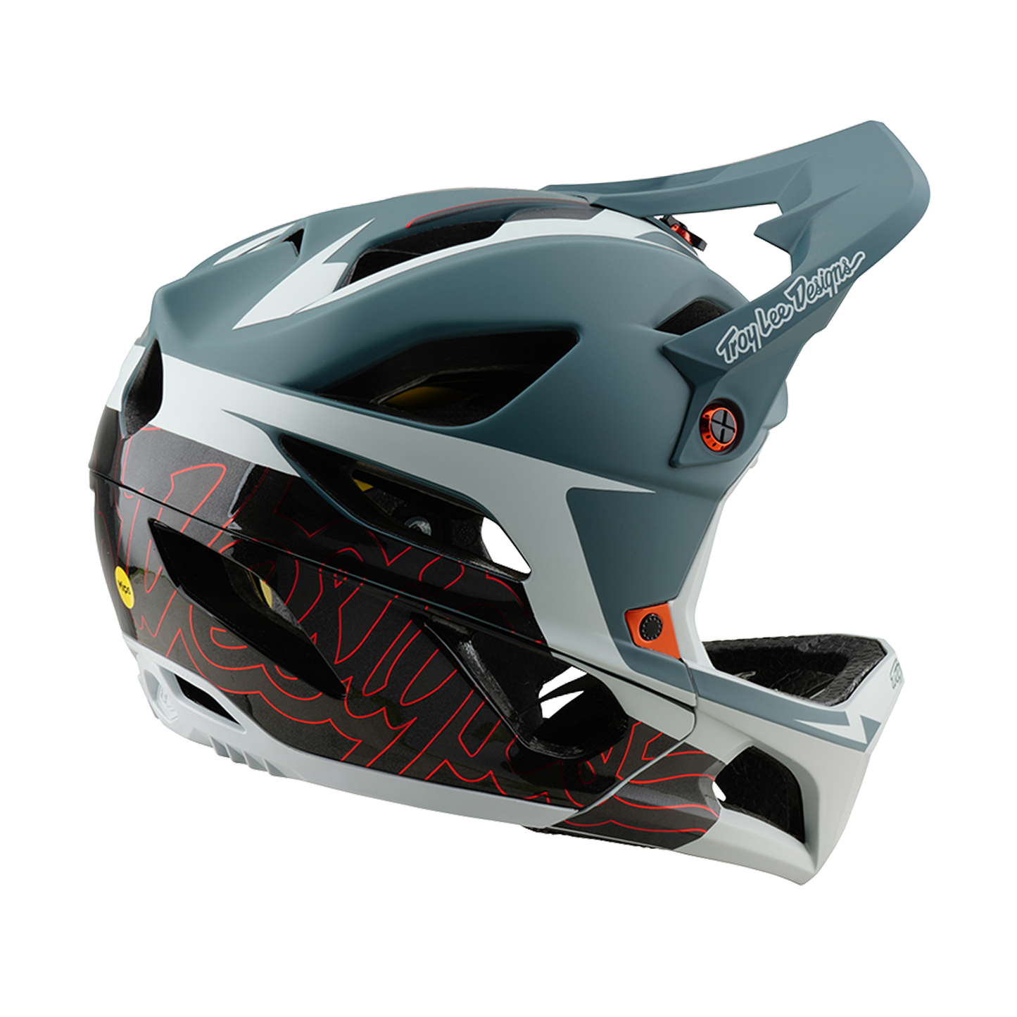 Kask MTB Troy Lee Design STAGE NEAUWAVE MIPS szary