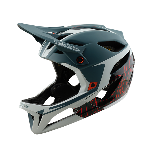 Kask MTB Troy Lee Design STAGE NEAUWAVE MIPS szary