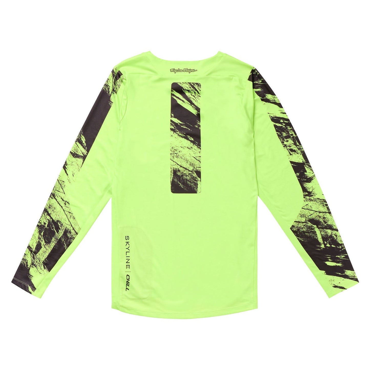 TROY LEE DESIGNS SKYLINE CHILL ROCKSLIDE Jersey Long Sleeve Yellow