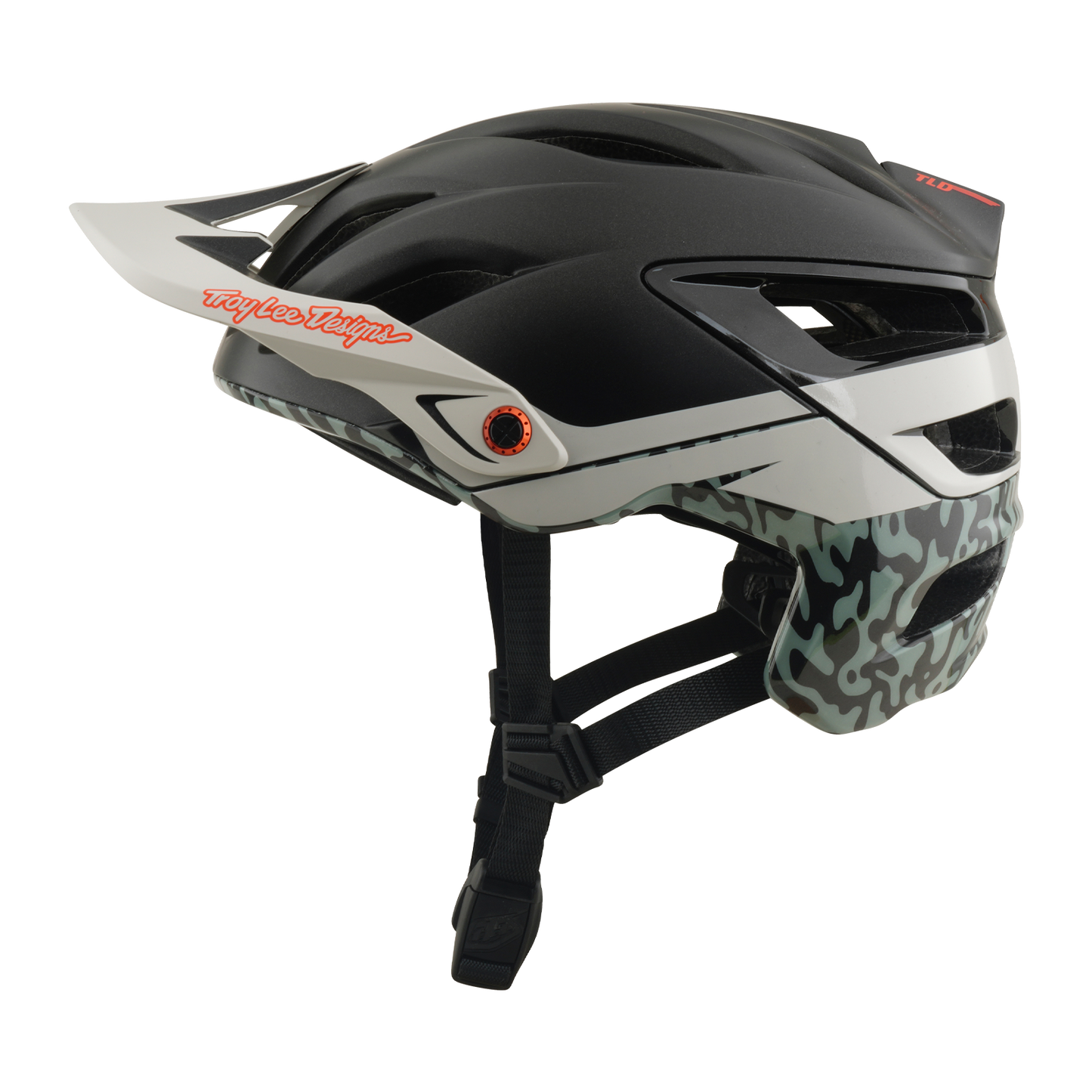 Kask MTB TROY LEE DESIGNS A3 MIPS HALO PUMICE Charcoal/White