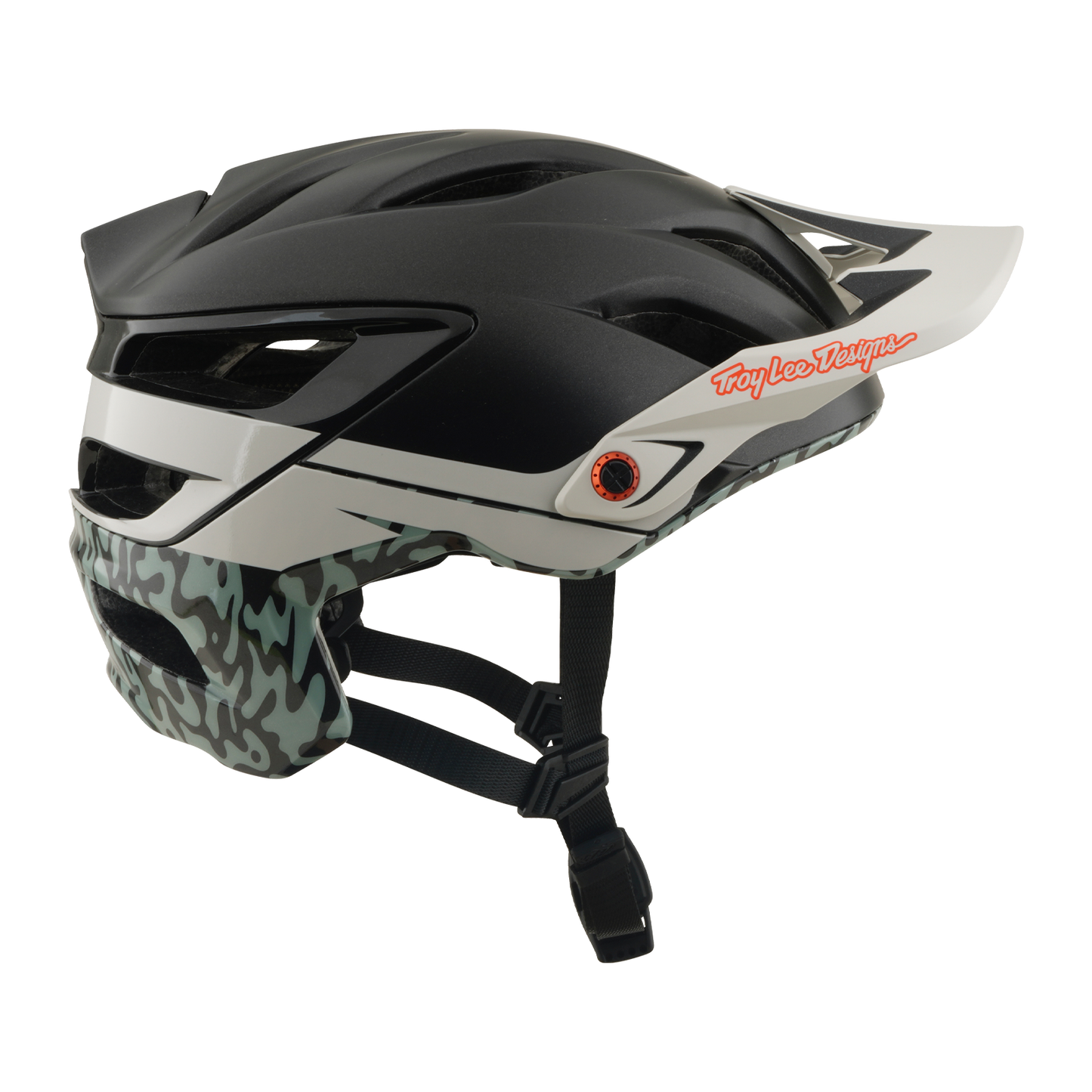 Kask MTB TROY LEE DESIGNS A3 MIPS HALO PUMICE Charcoal/White