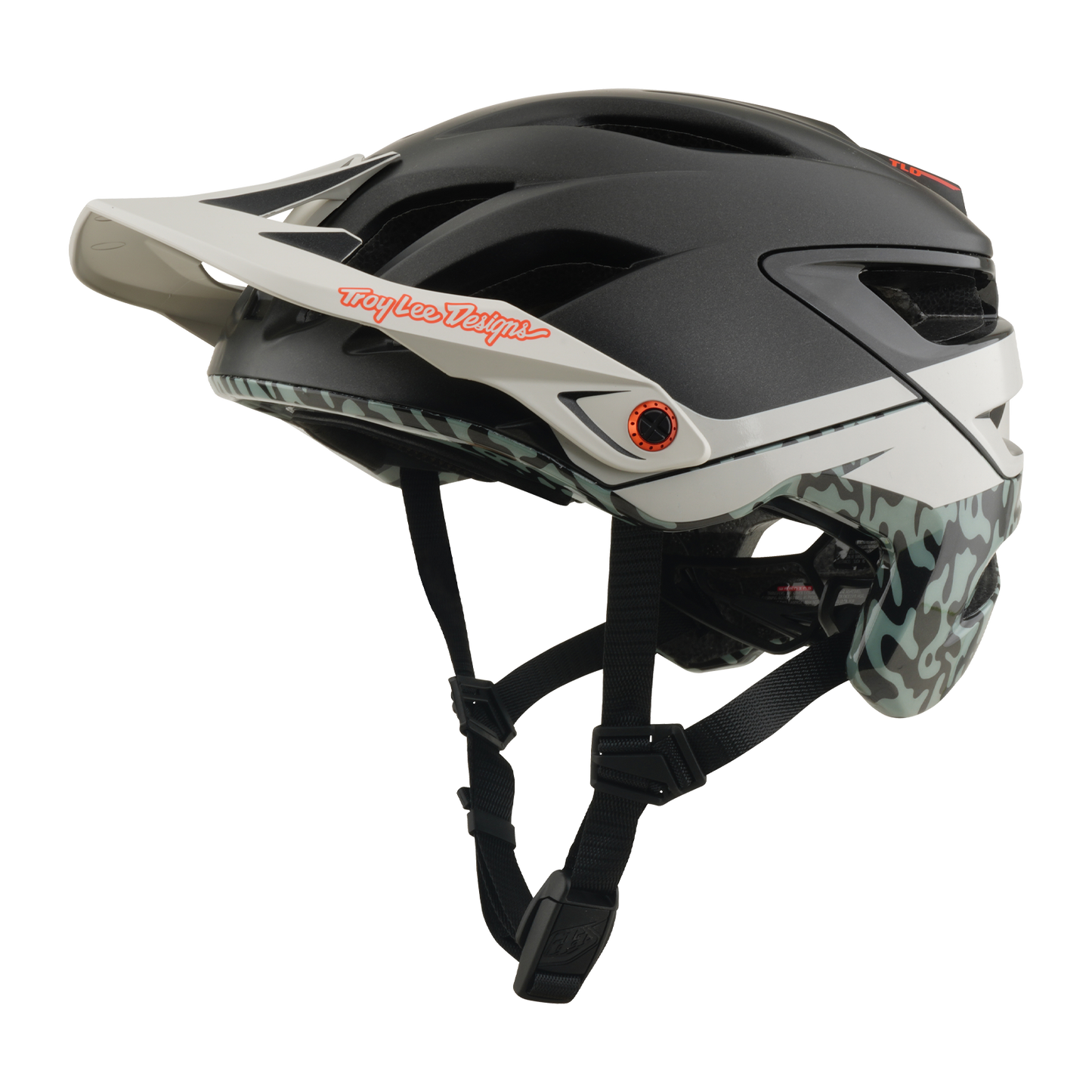 Kask MTB TROY LEE DESIGNS A3 MIPS HALO PUMICE Charcoal/White
