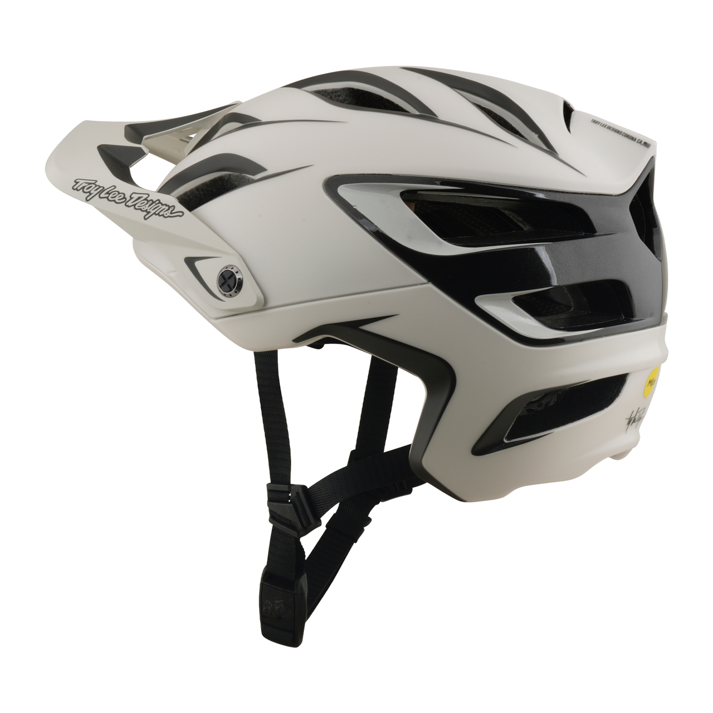 Kask MTB TROY LEE DESIGNS A3 MIPS UNO PUMICE biały