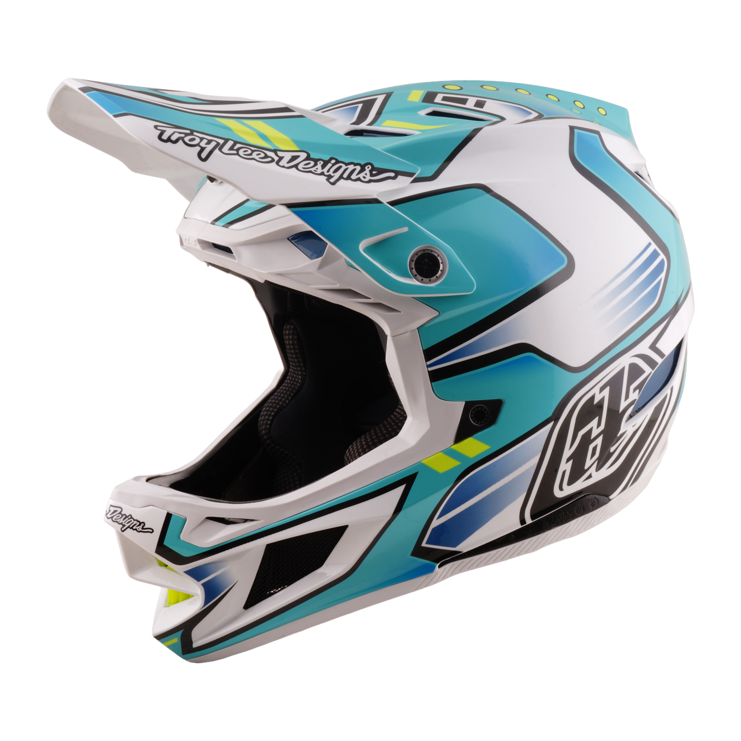 Kask MTB TROY LEE DESIGNS D4 COMPOSITE MIPS CREST REAL Green