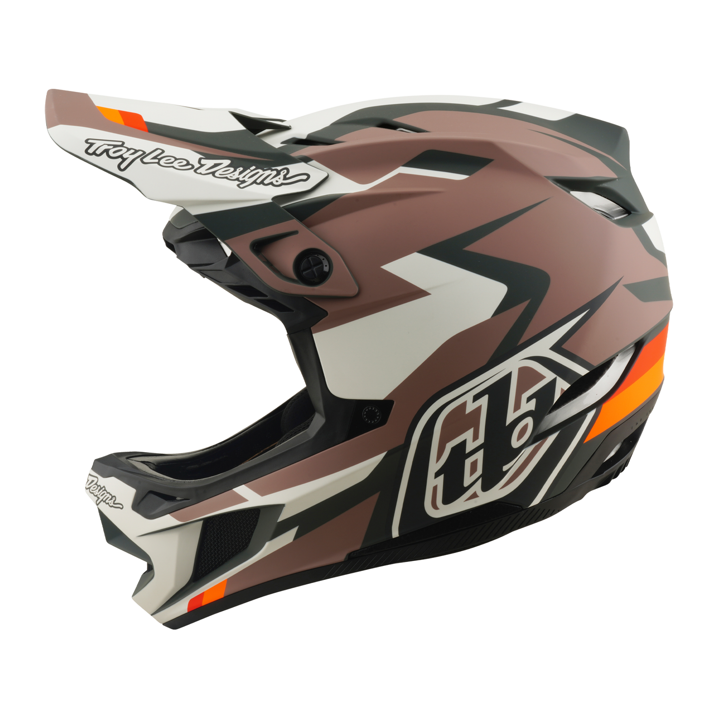 Kask MTB TROY LEE DESIGNS D4 POLYACRYLITE MIPS ROAMER Clay