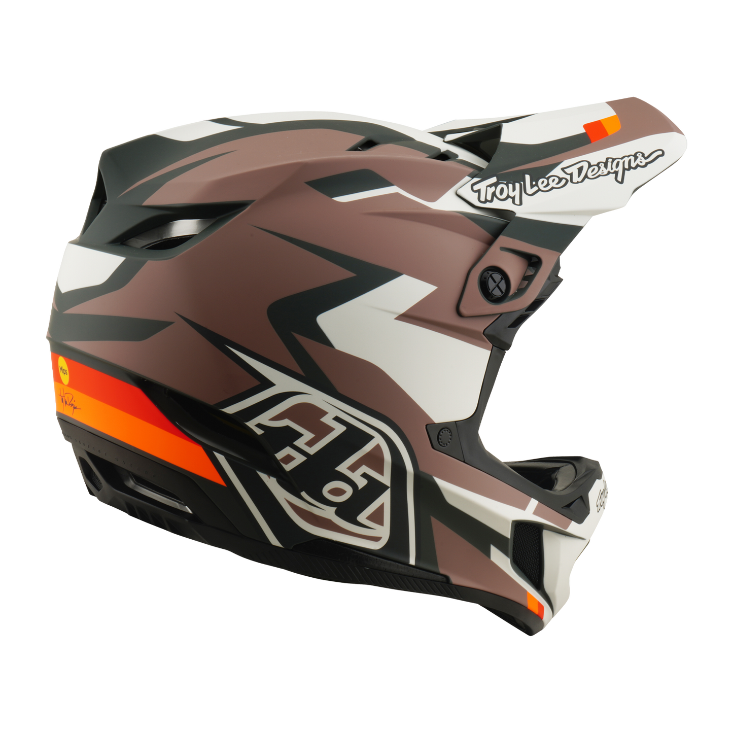 Kask MTB TROY LEE DESIGNS D4 POLYACRYLITE MIPS ROAMER Clay