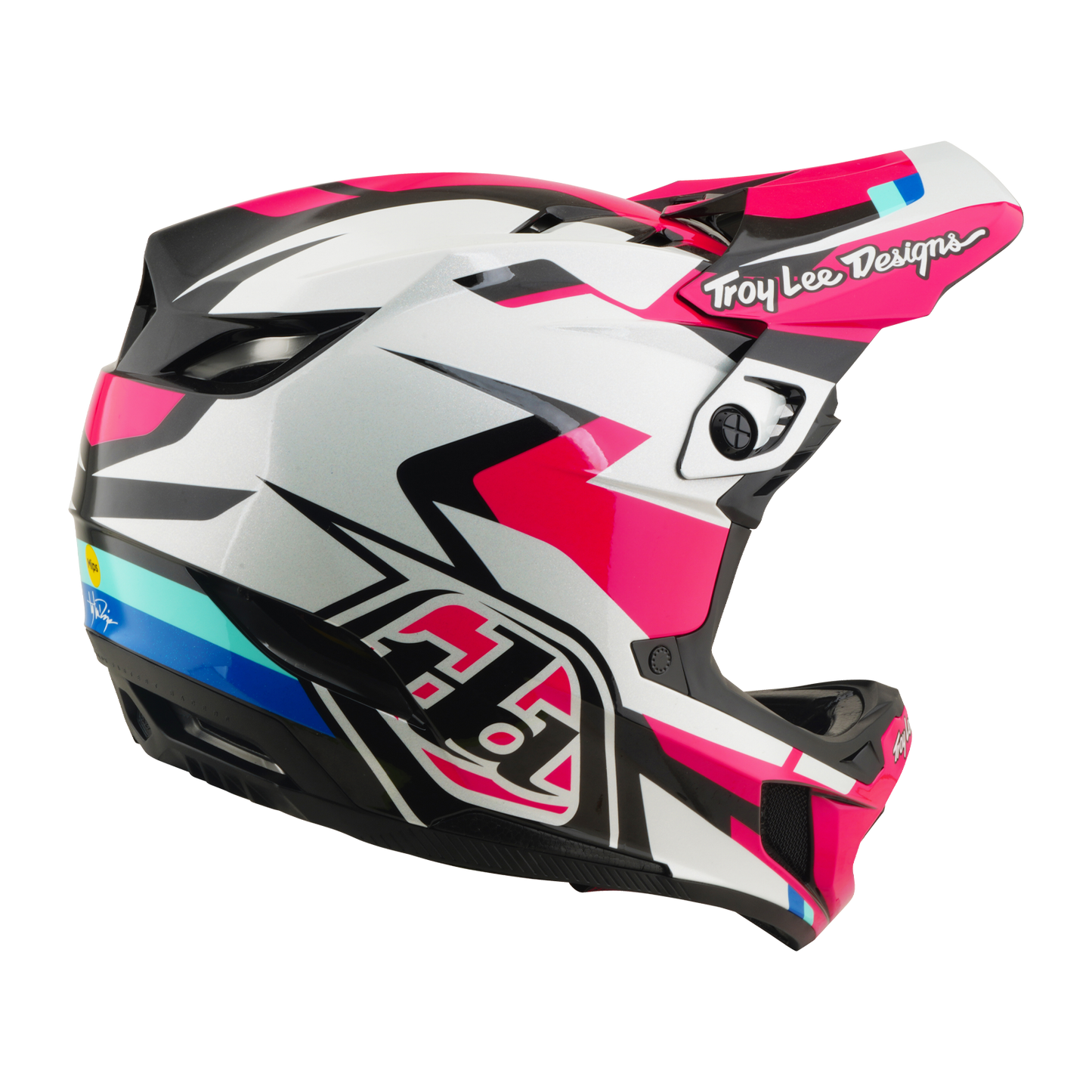 Kask MTB TROY LEE DESIGNS D4 POLYACRYLITE MIPS ROAMER Magenta